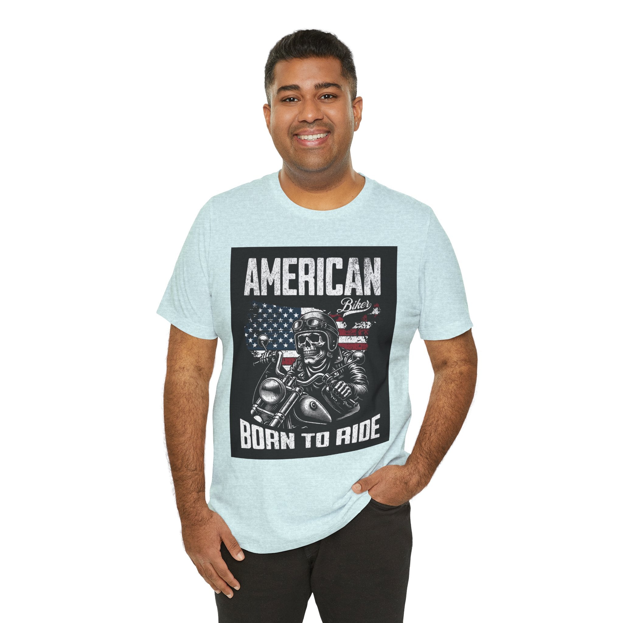 Born to Ride American Biker T-Shirt