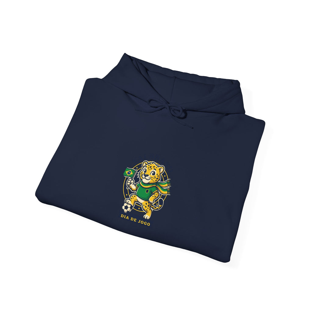 Vai Brasil Hoodie | Brazil Soccer Pride, National Flag Colors