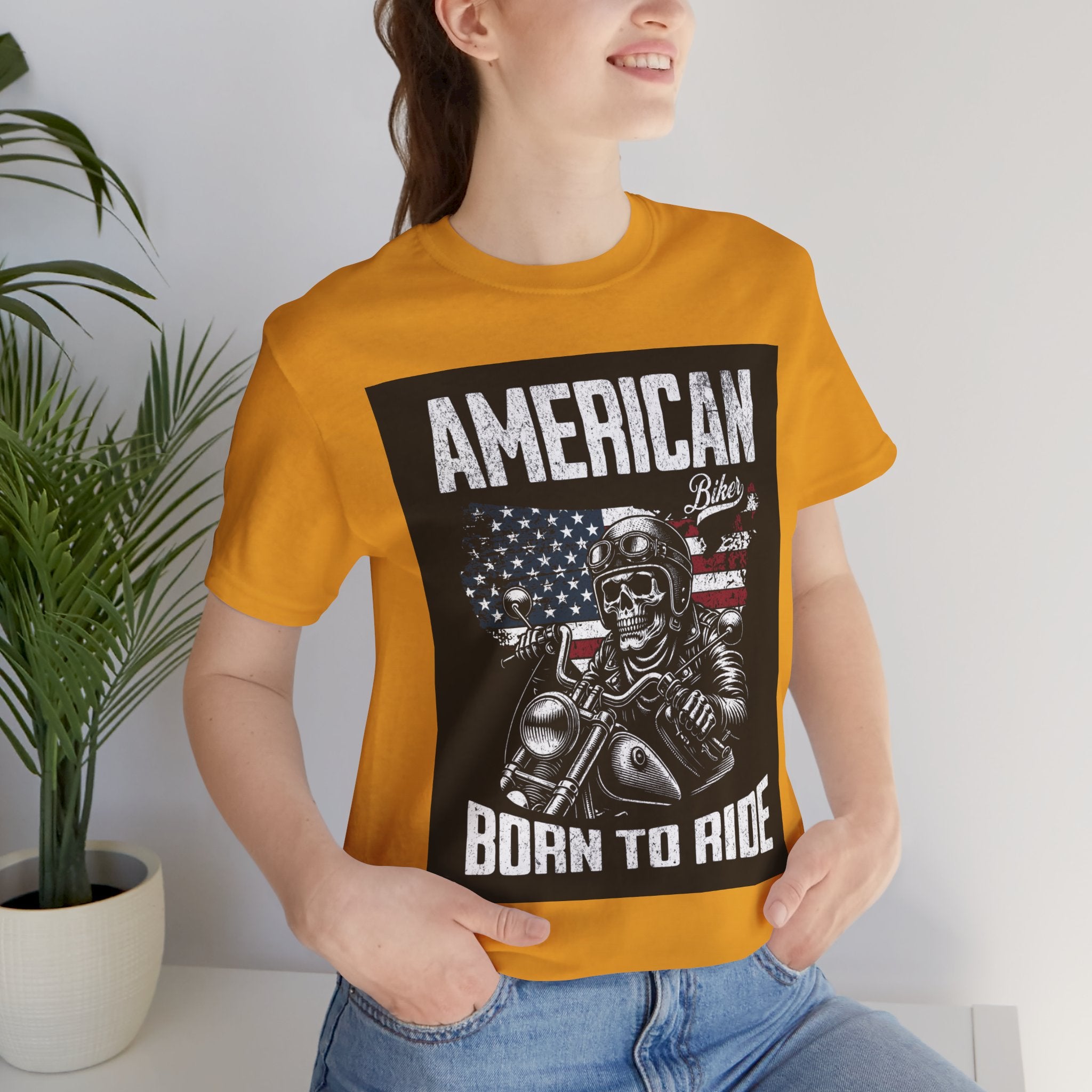 Born to Ride American Biker T-Shirt