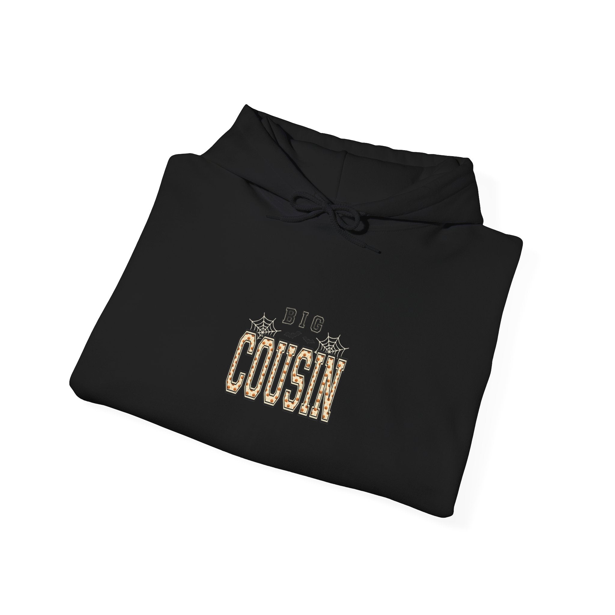 Big Cousin Hoodie | Halloween Family Shirts, Matching Spooky Lettering