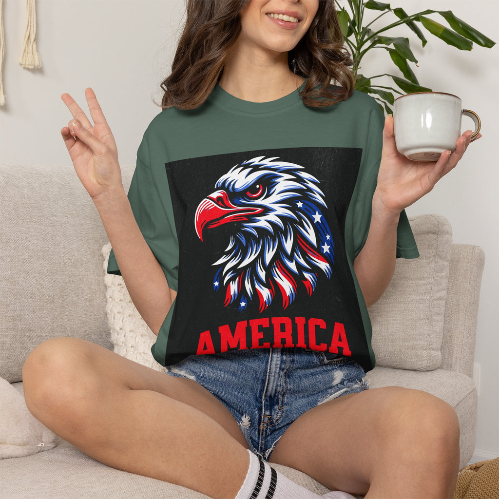 Independence Day Eagle T-Shirt — America 4th of July Patriotic Tee