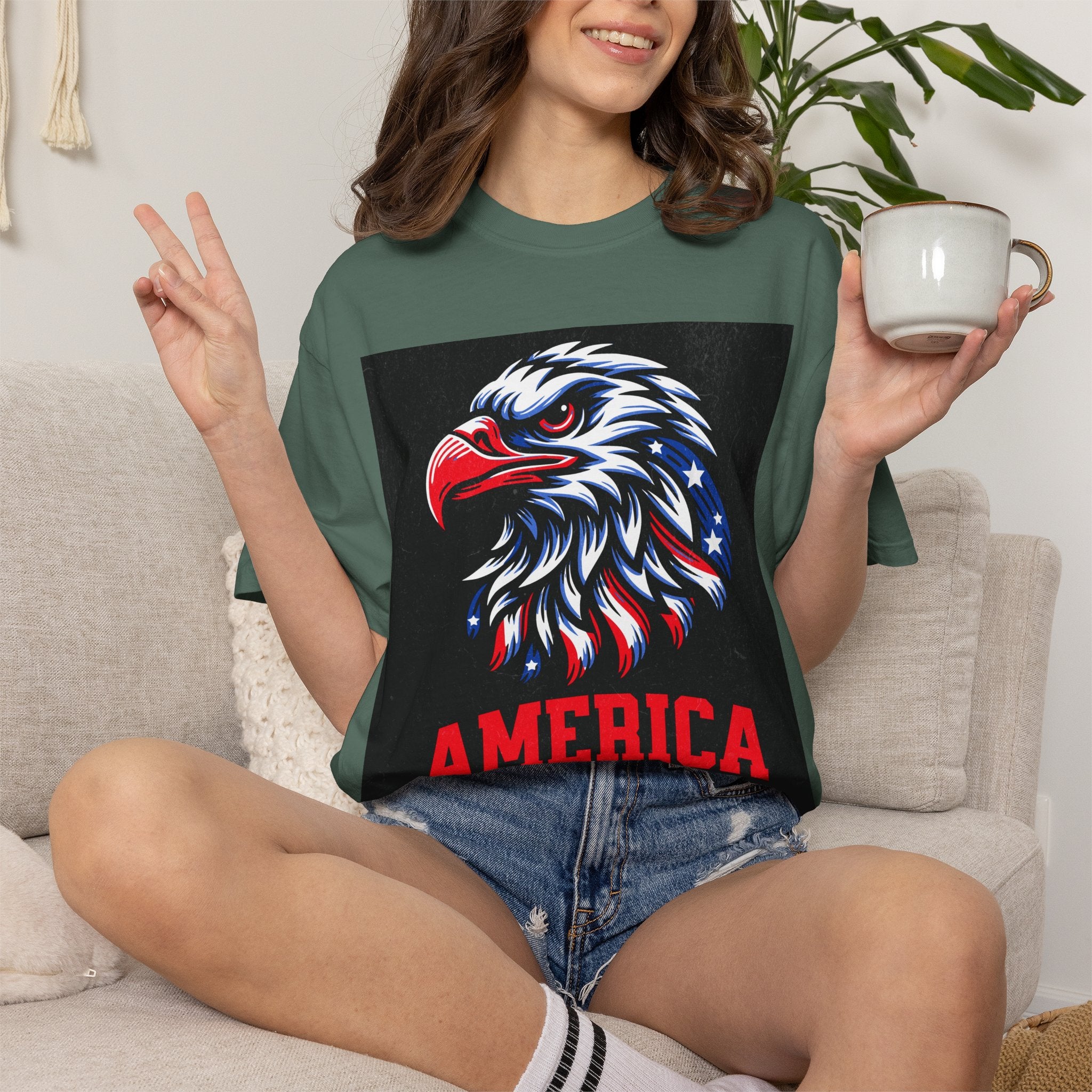 Independence Day Eagle T-Shirt — America 4th of July Patriotic Tee