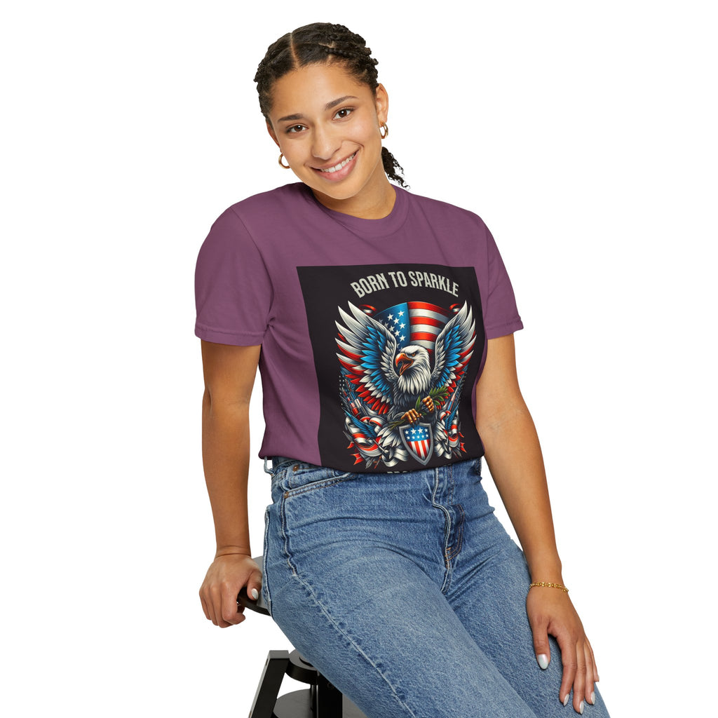 Born to Sparkle Proud to Be American T-Shirt