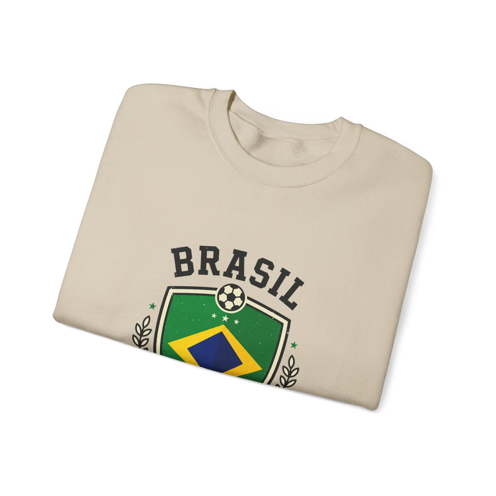 Brasil Futebol Crest Sweatshirt | Brazil Soccer Pride, National Colors