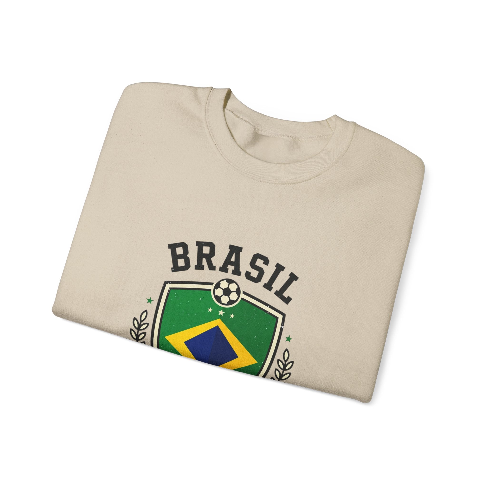 Brasil Futebol Crest Sweatshirt | Brazil Soccer Pride, National Colors