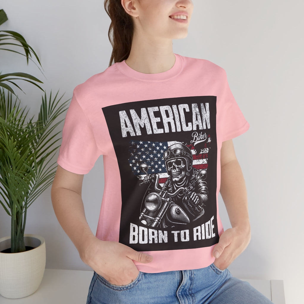 Born to Ride American Biker T-Shirt