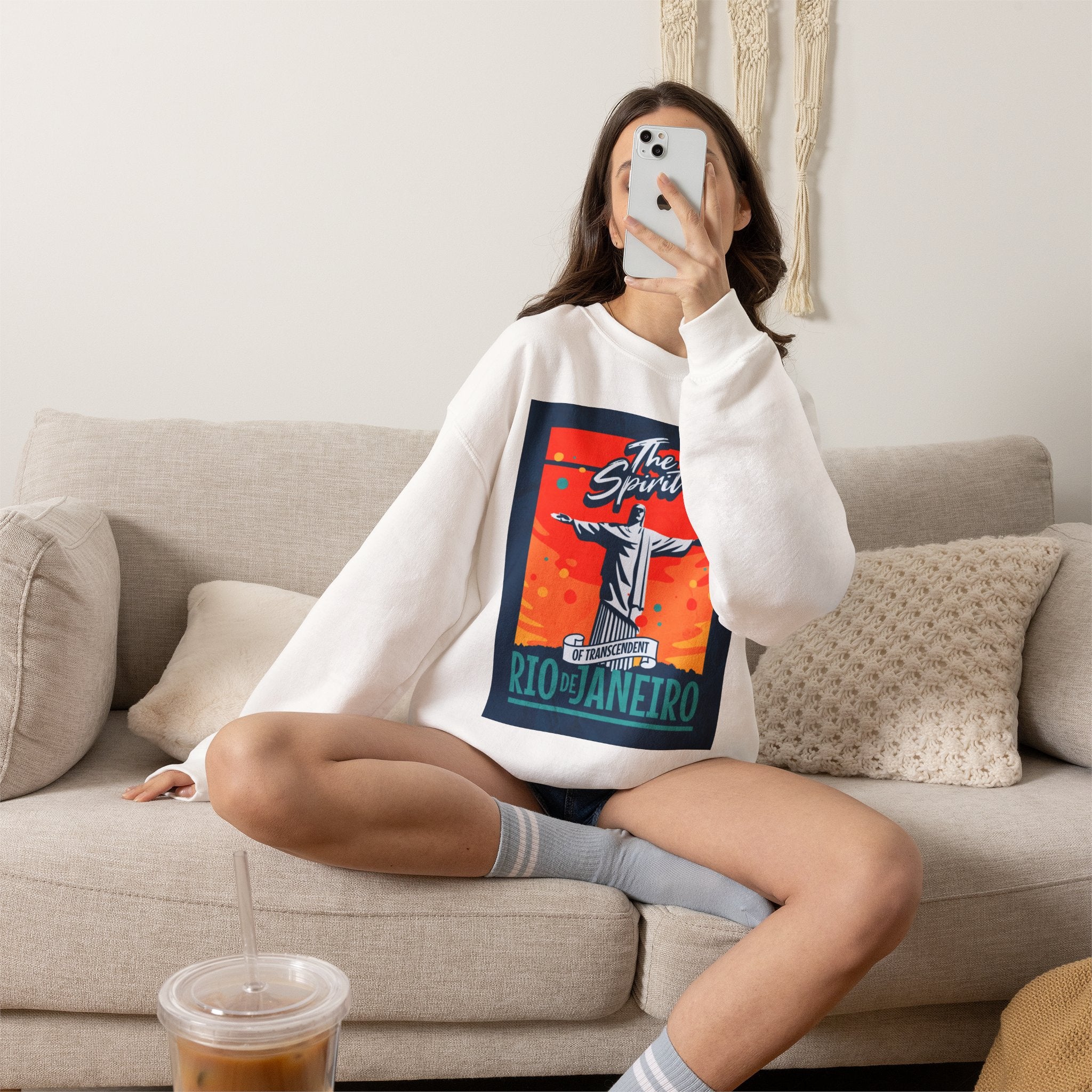 Rio de Janeiro 'The Spirit' Crewneck Sweatshirt
