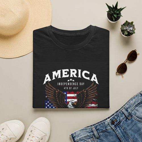 America Eagle T-Shirt — Independence Day Freedom Graphic Tee
