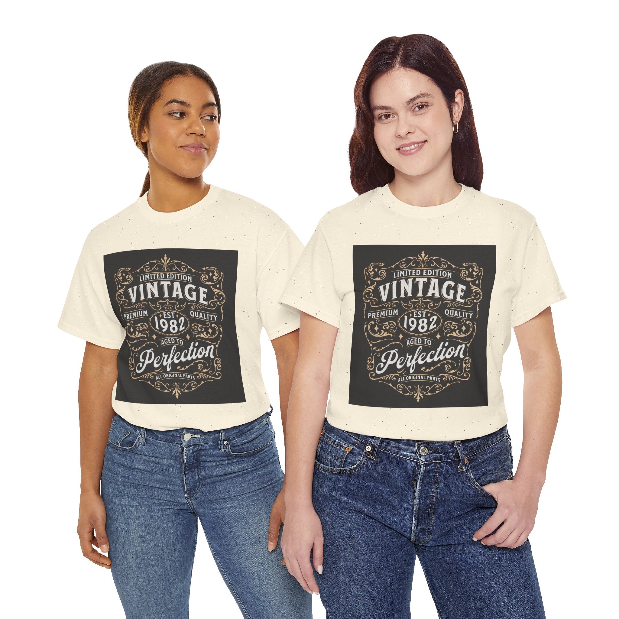 Vintage 1982 T-Shirt – Limited Edition Retro Birthday Gift