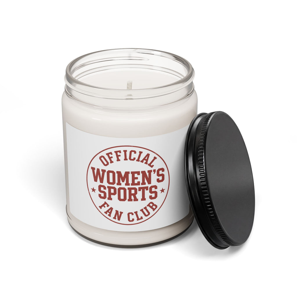 Women's Sports Fan Club Candle, Soy Jar Candle | Women's Sports Fandom