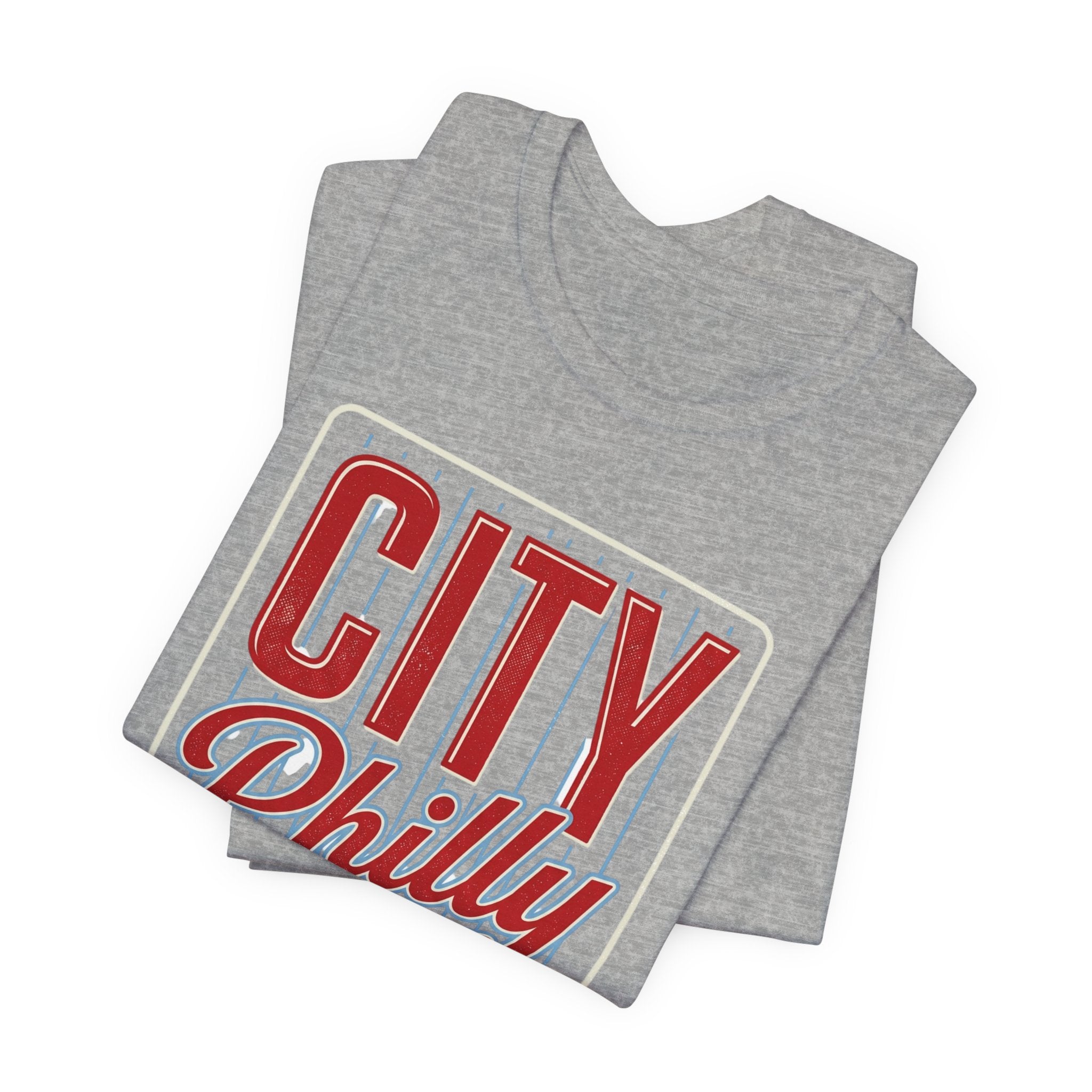 City Philly Baseball Tee | Philadelphia Baseball Pride, Local City Sportswear
