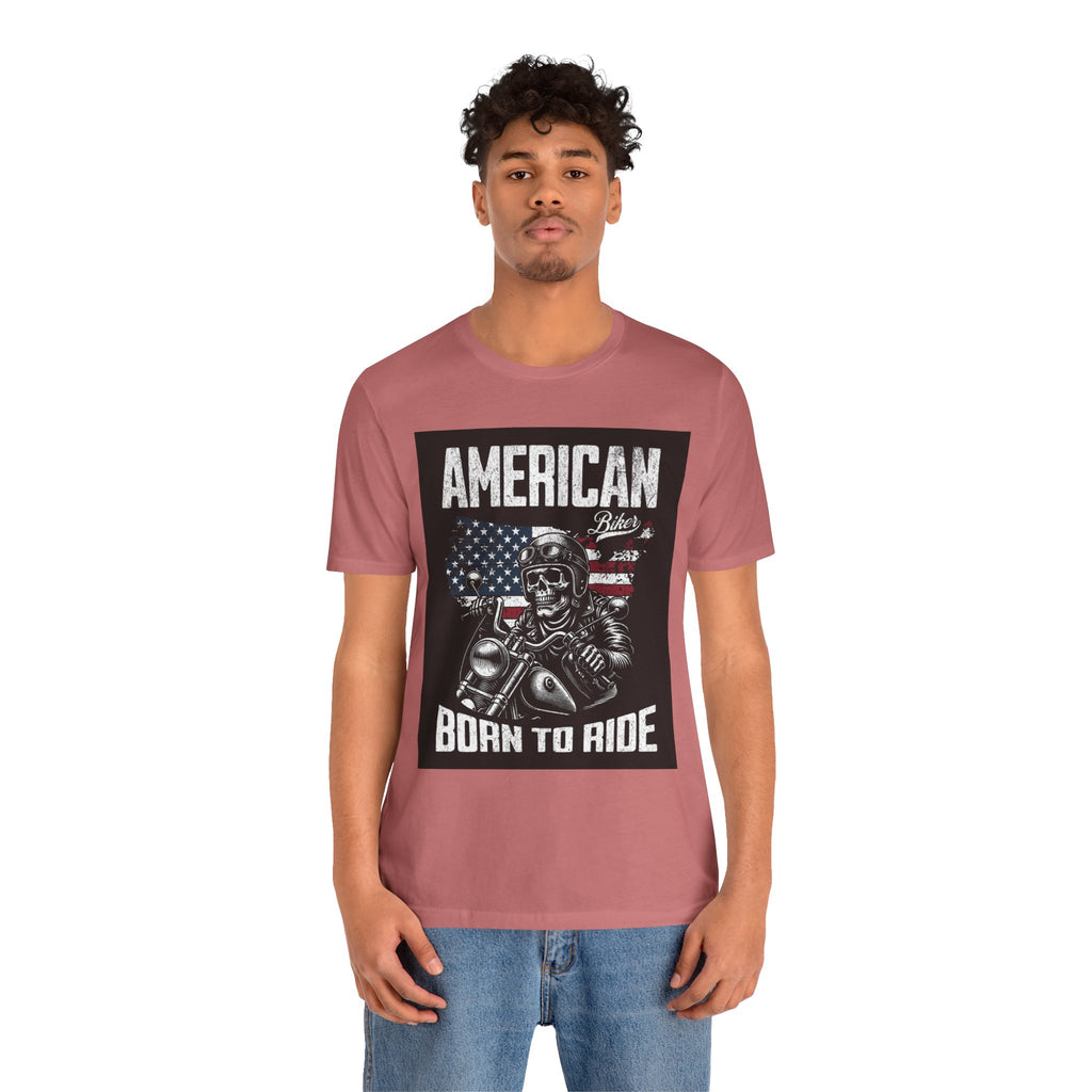 Born to Ride American Biker T-Shirt