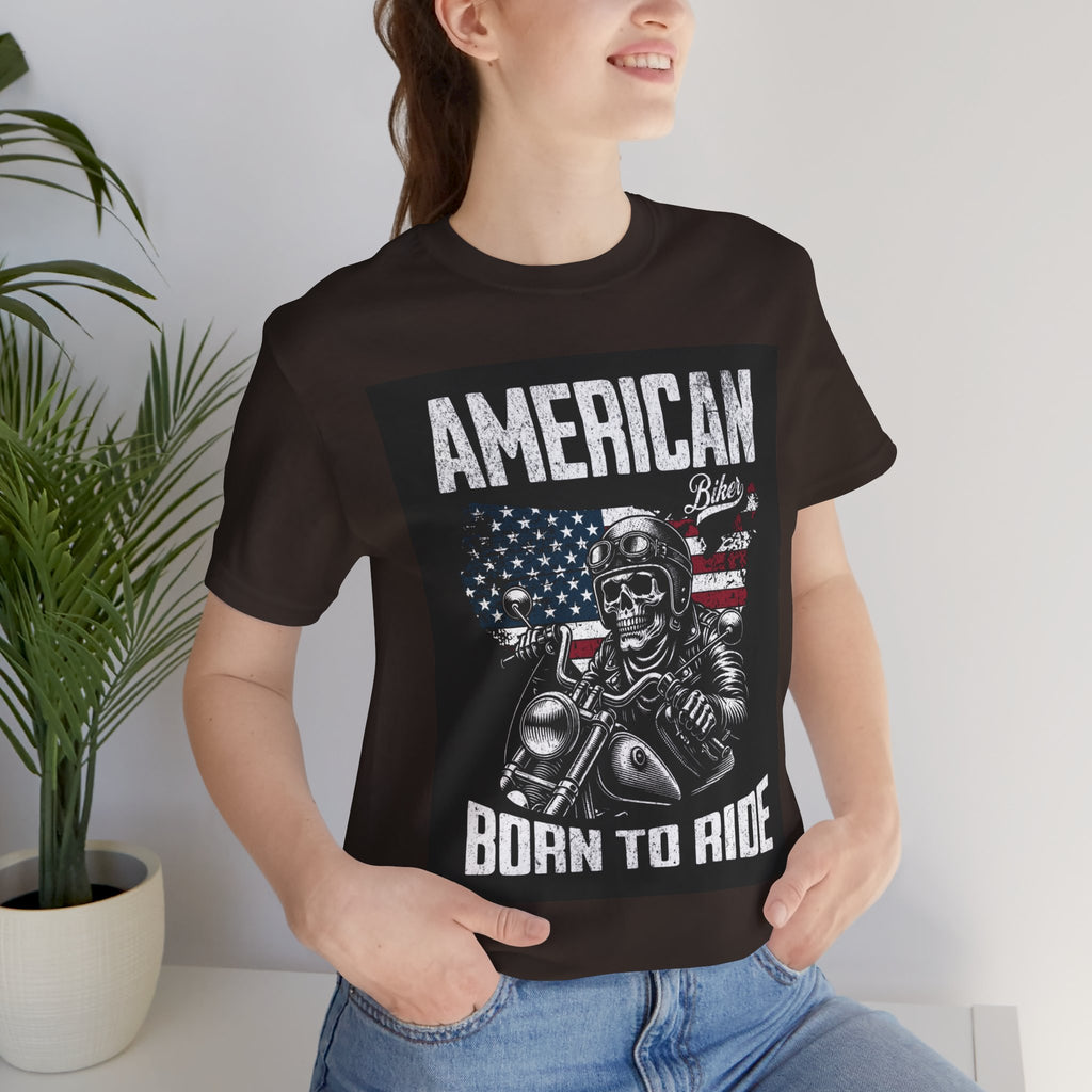 Born to Ride American Biker T-Shirt