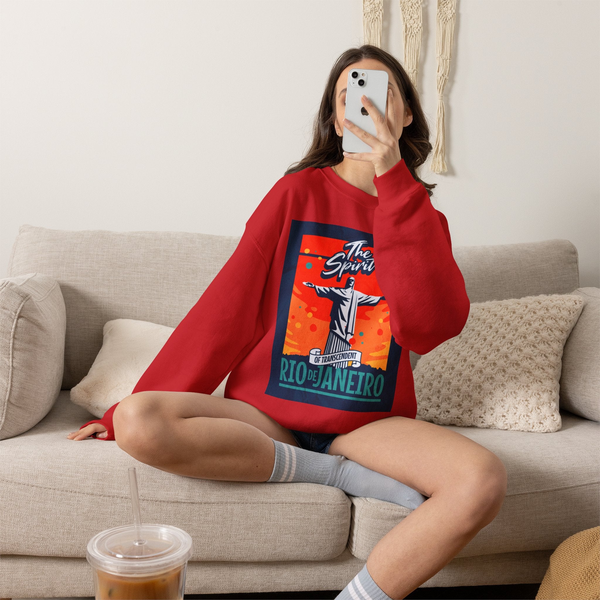 Rio de Janeiro 'The Spirit' Crewneck Sweatshirt