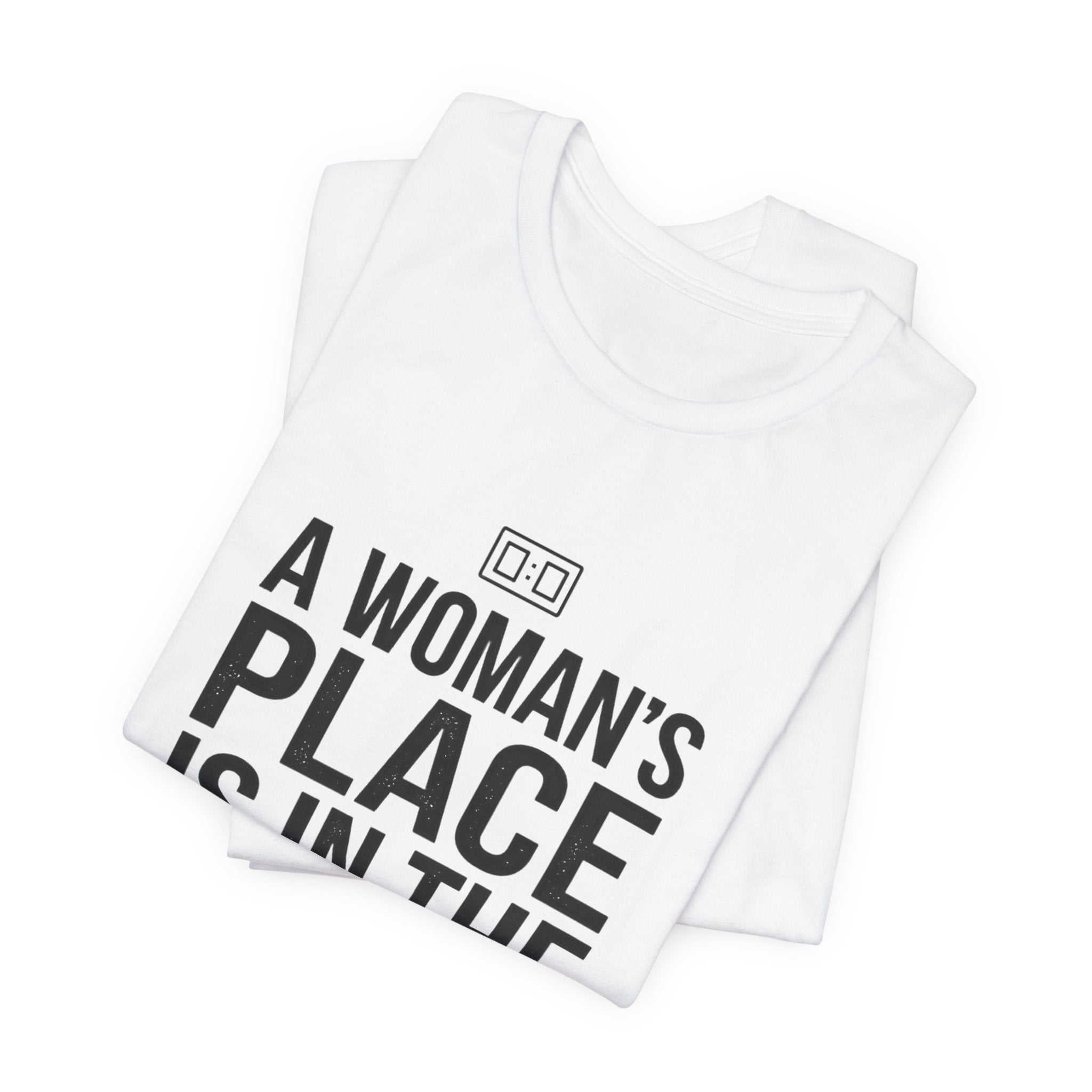 A Woman's Place Is In The Game Tee | Women’s Sports Fandom, Athletic Pride