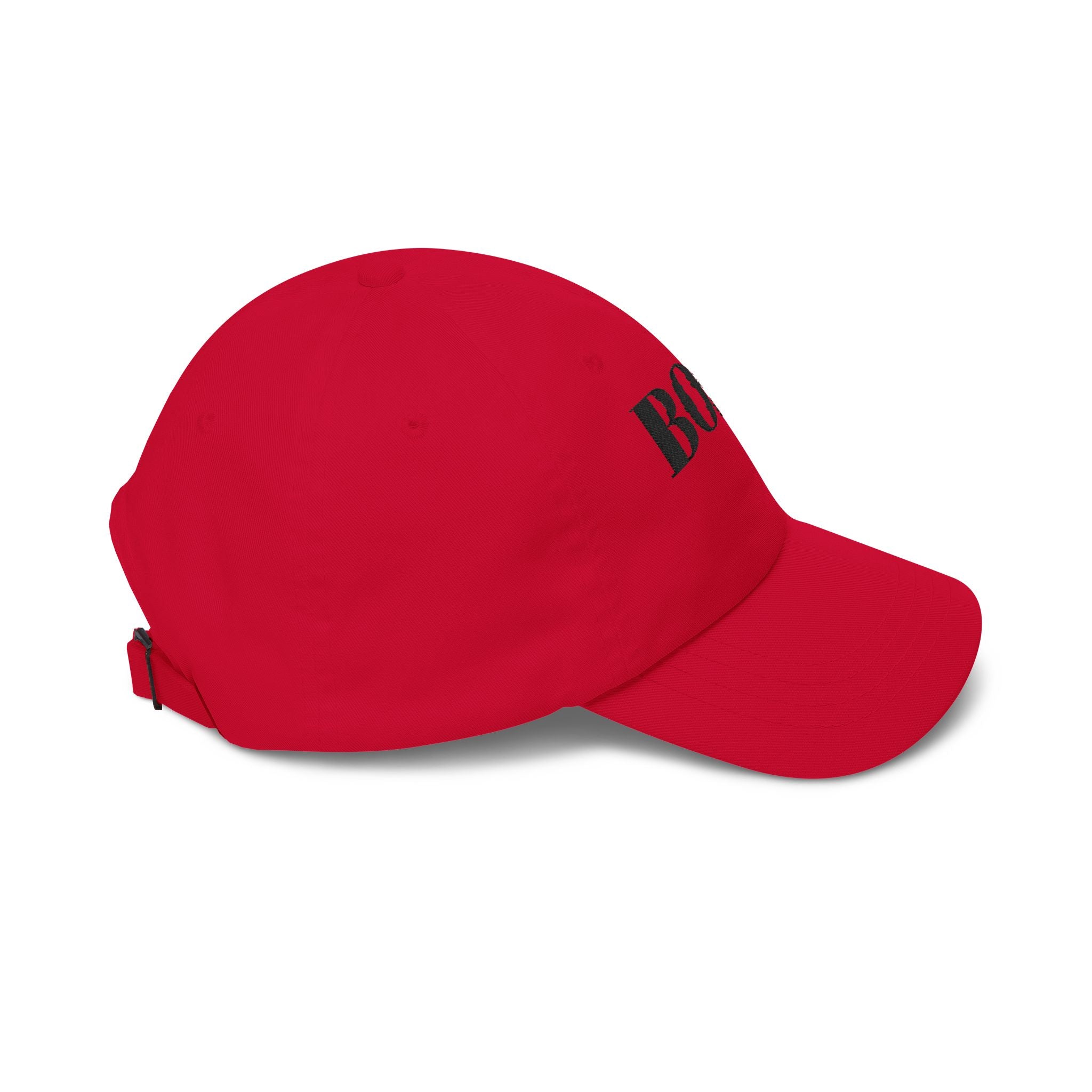 BOSS Embroidered Dad Cap - Classic White Baseball Hat