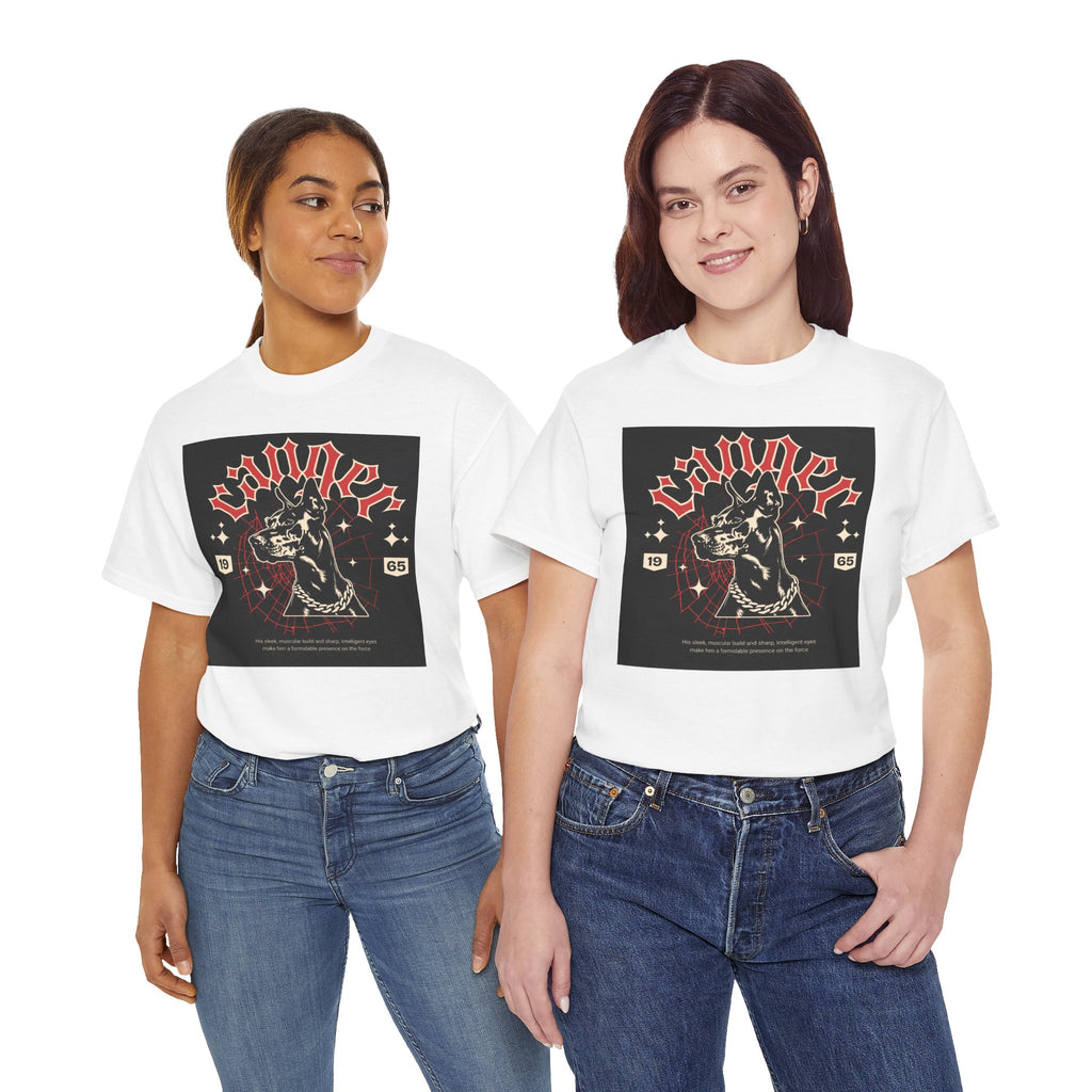 Vintage Gothic Cat Tee — 'Witchery' Retro Occult Graphic T-Shirt