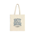 Cotton Canvas Tote Bag