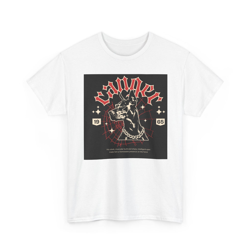 Vintage Gothic Cat Tee — 'Witchery' Retro Occult Graphic T-Shirt