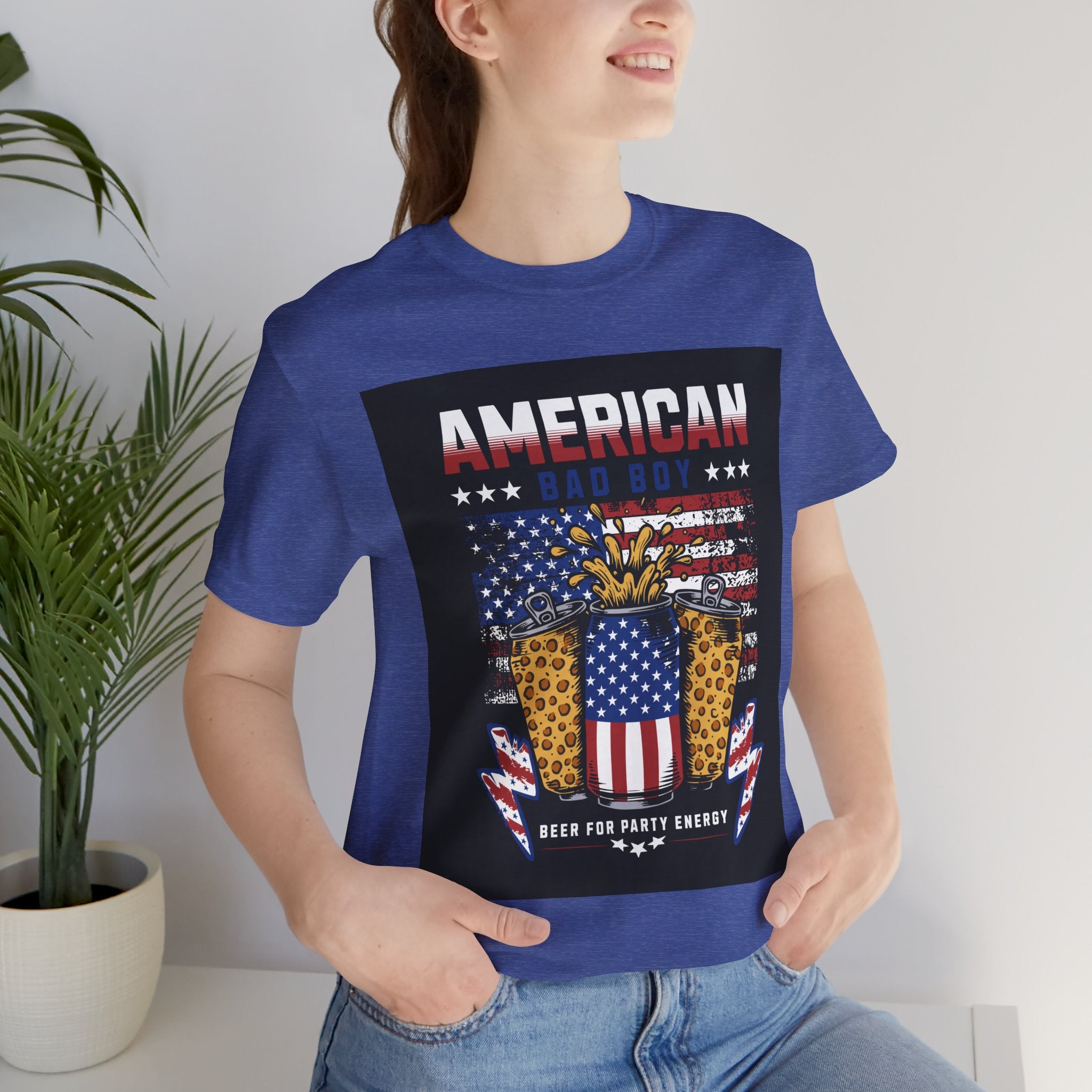 American Bad Boy Beer & BBQ T-Shirt