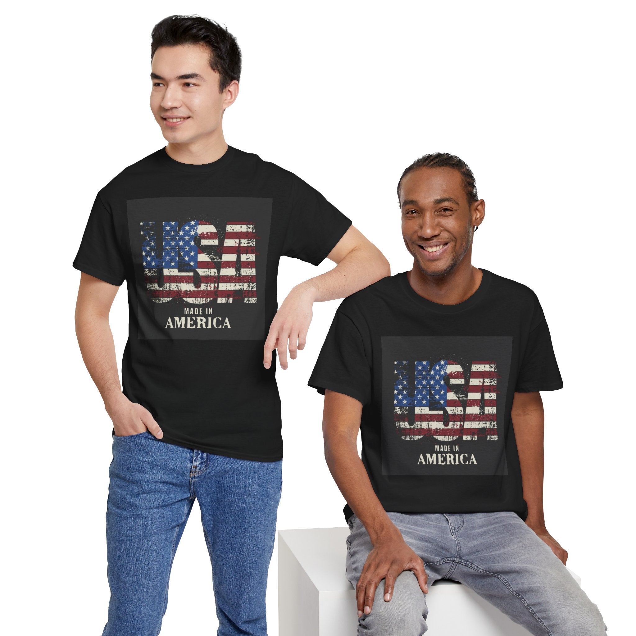 USA Flag 'Made in America' T-Shirt
