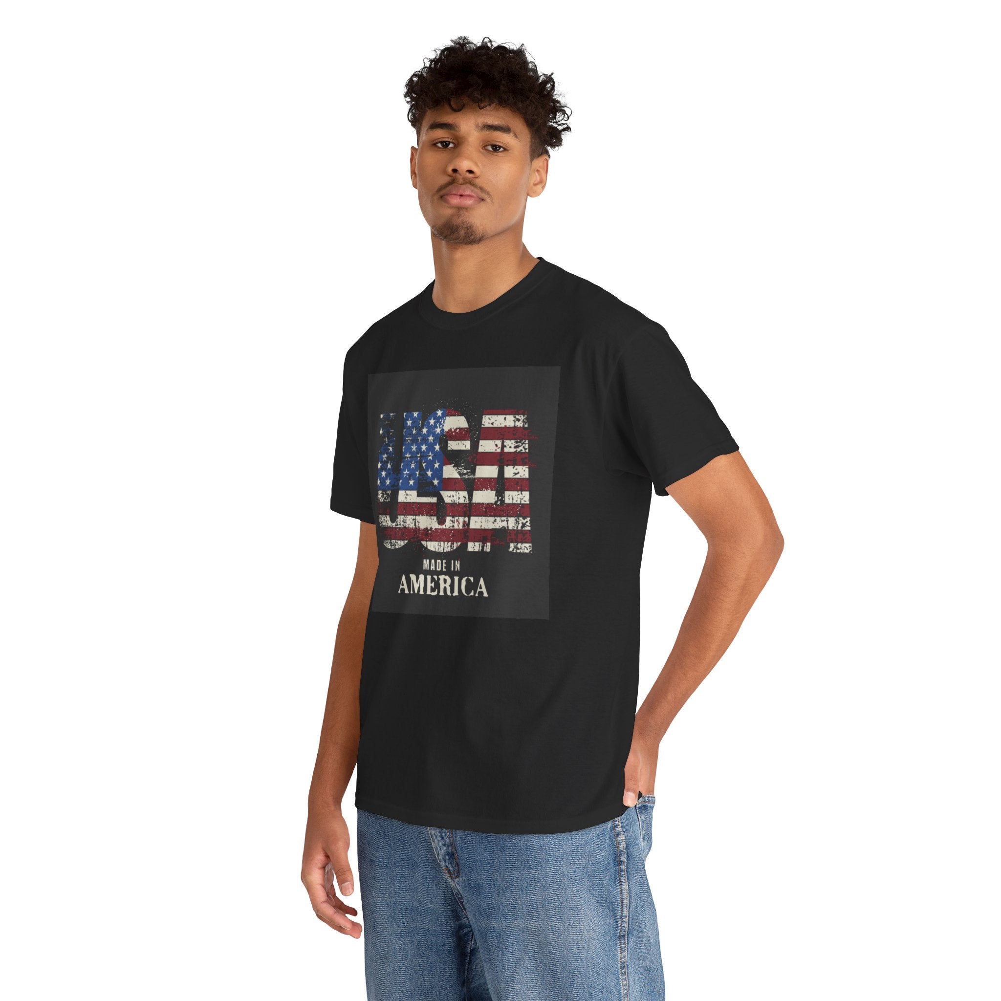 USA Flag 'Made in America' T-Shirt