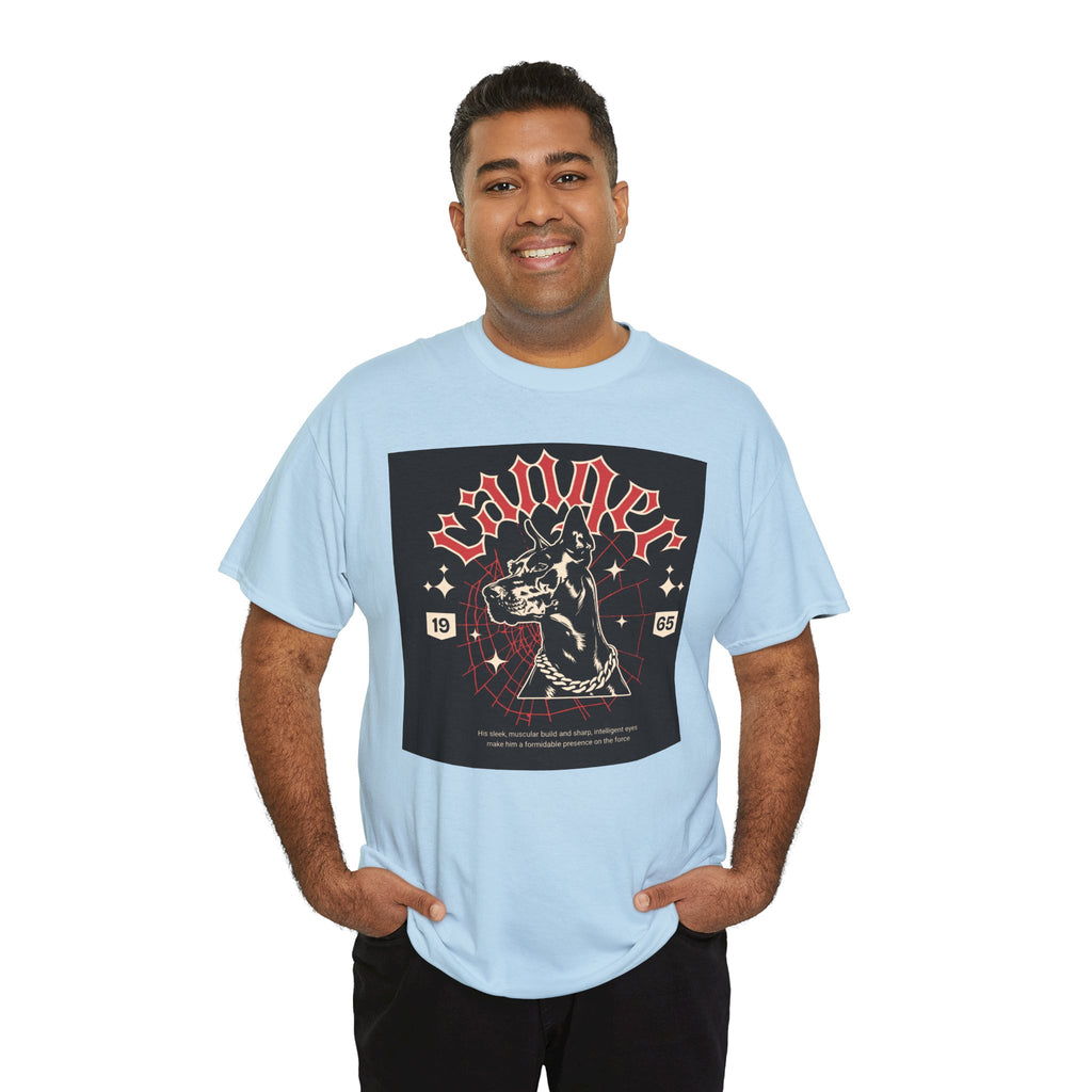 Vintage Gothic Cat Tee — 'Witchery' Retro Occult Graphic T-Shirt