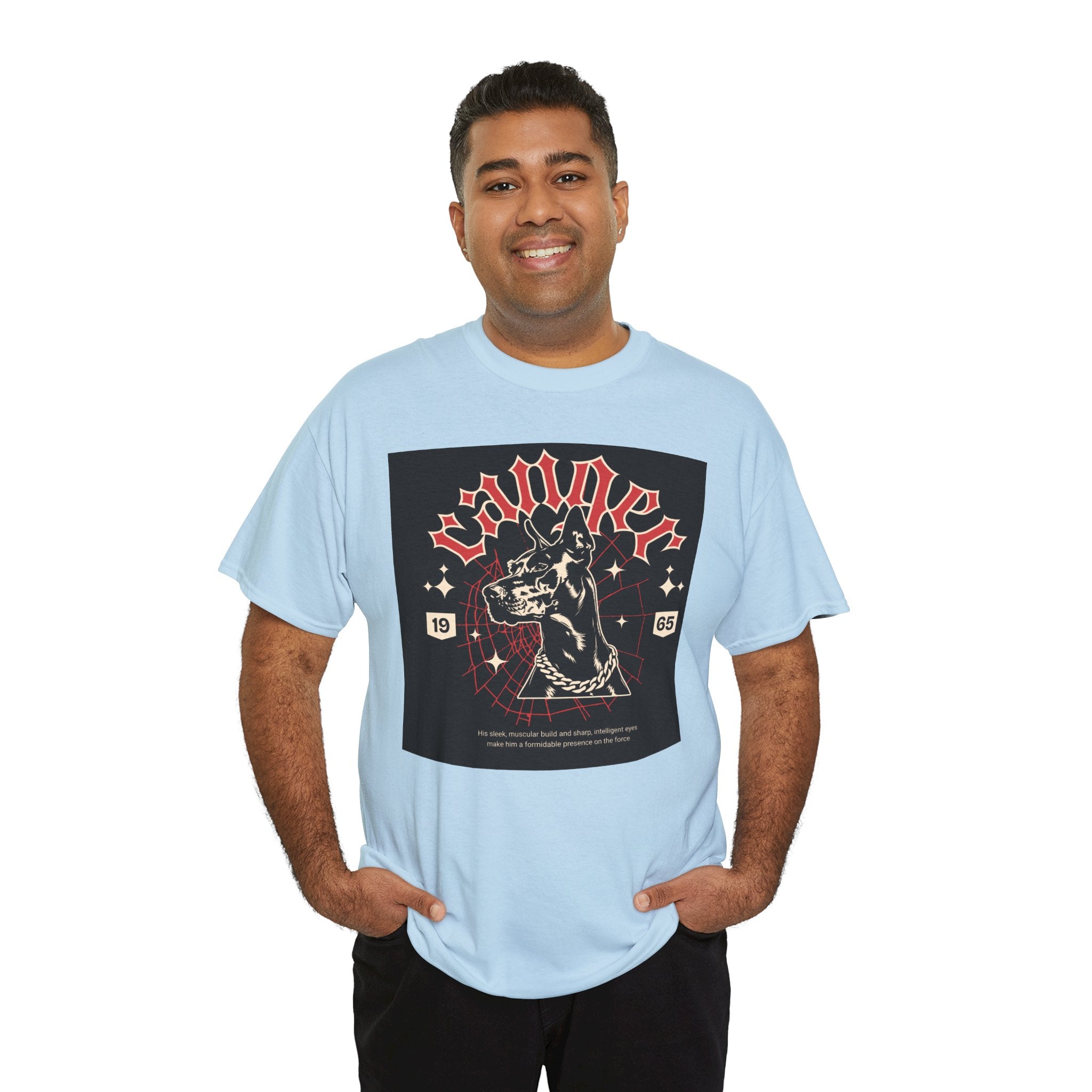 Vintage Gothic Cat Tee — 'Witchery' Retro Occult Graphic T-Shirt