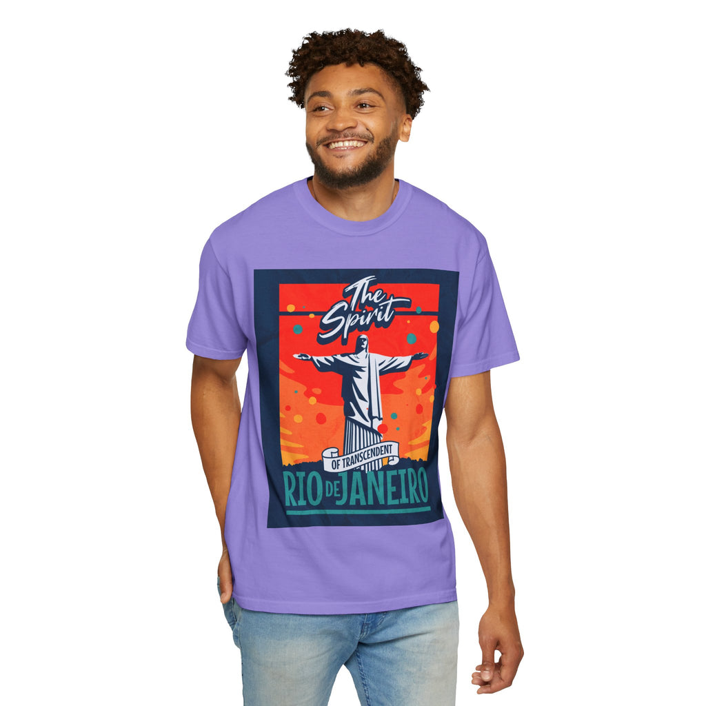 Rio de Janeiro Christ the Redeemer Poster T-Shirt — 'The Spirit' Graphic Tee