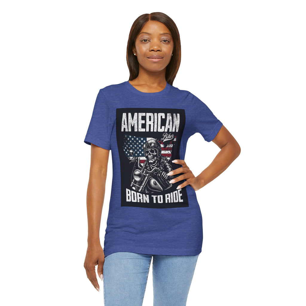 Born to Ride American Biker T-Shirt