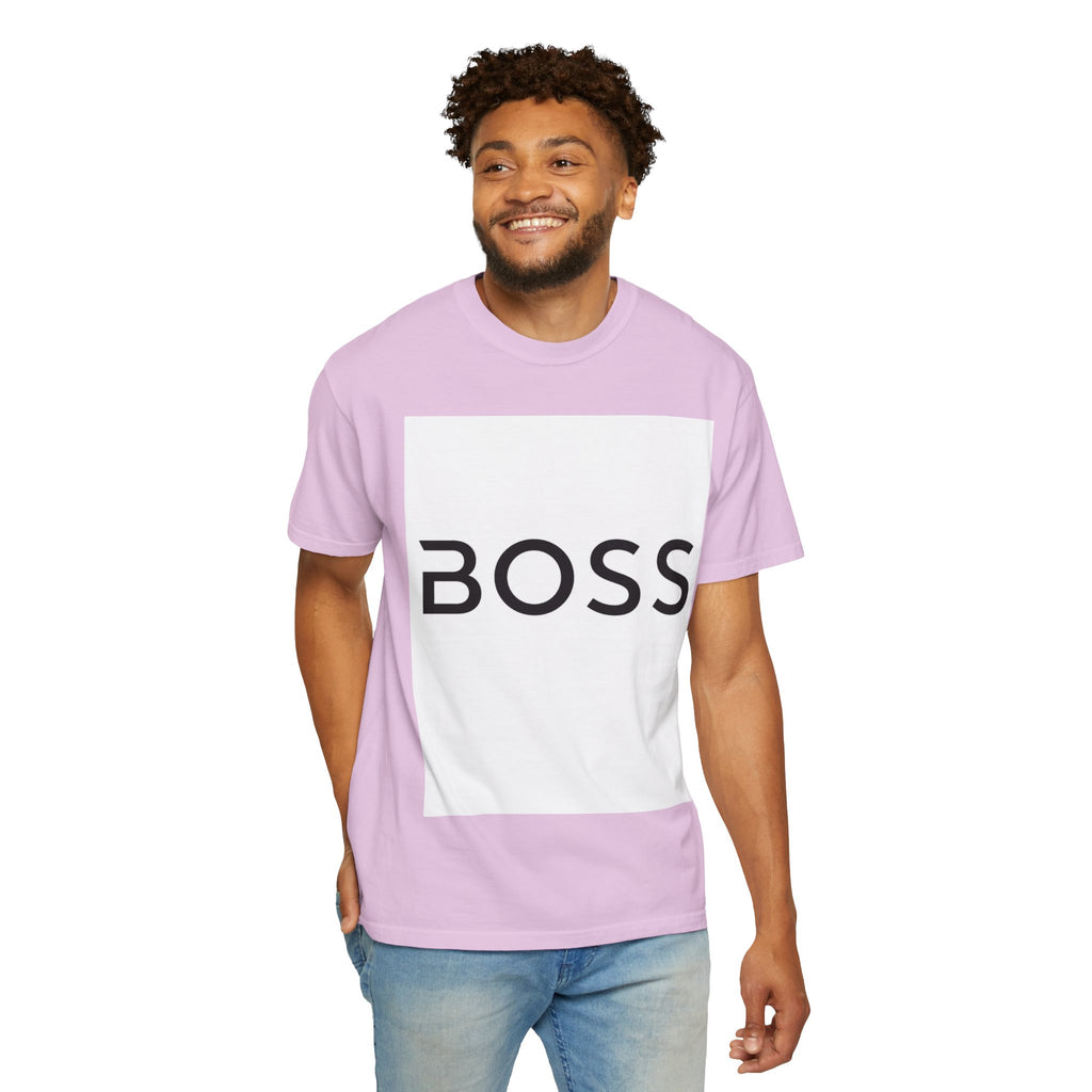 BOSS Graphic T-Shirt — Bold Minimalist Logo Tee for Confident Style