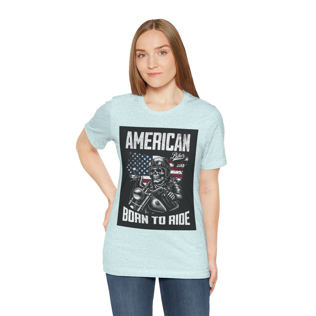 Born to Ride American Biker T-Shirt