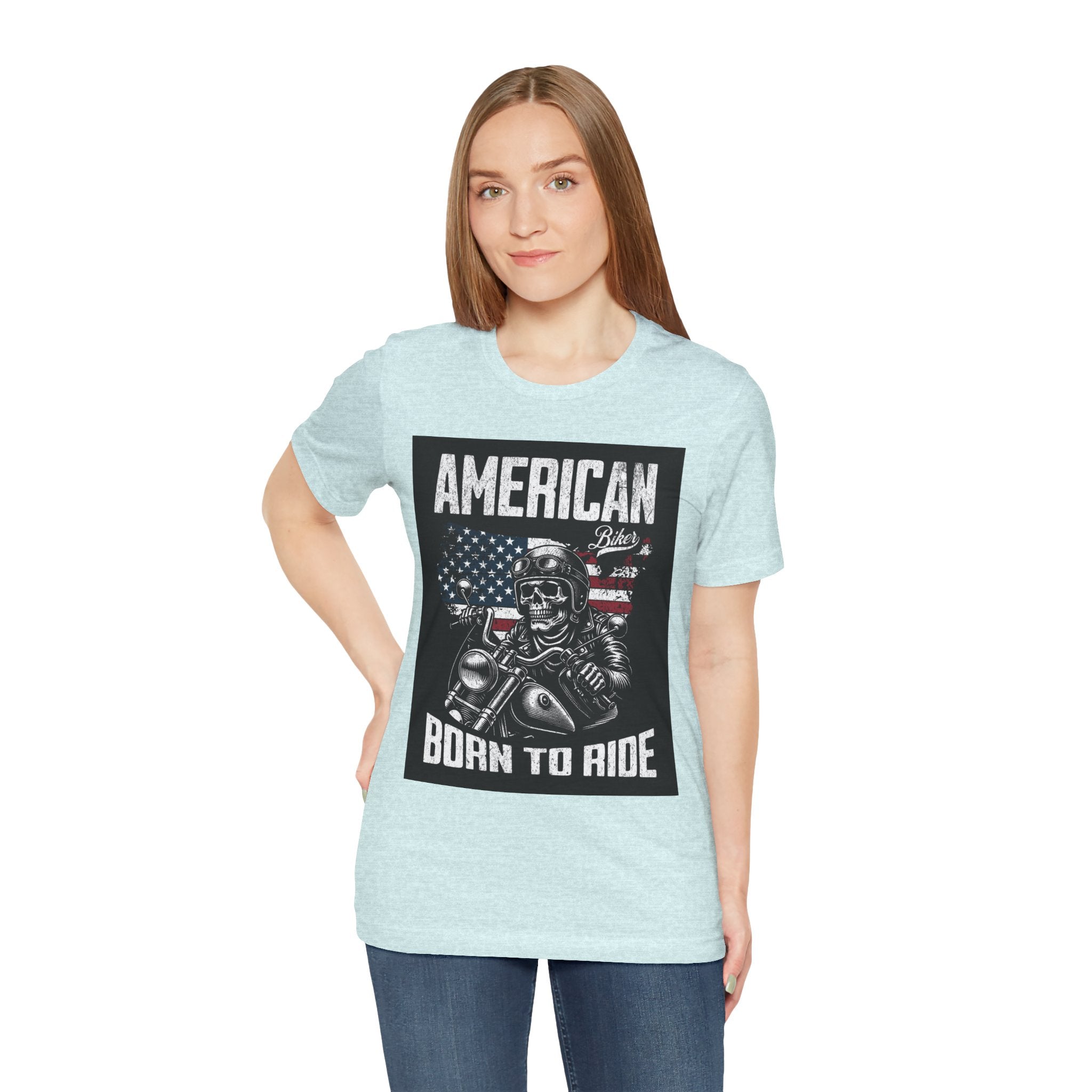 Born to Ride American Biker T-Shirt
