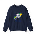 Futebol Brasil Sweatshirt | Brazil Soccer Flag Colors, National Pride