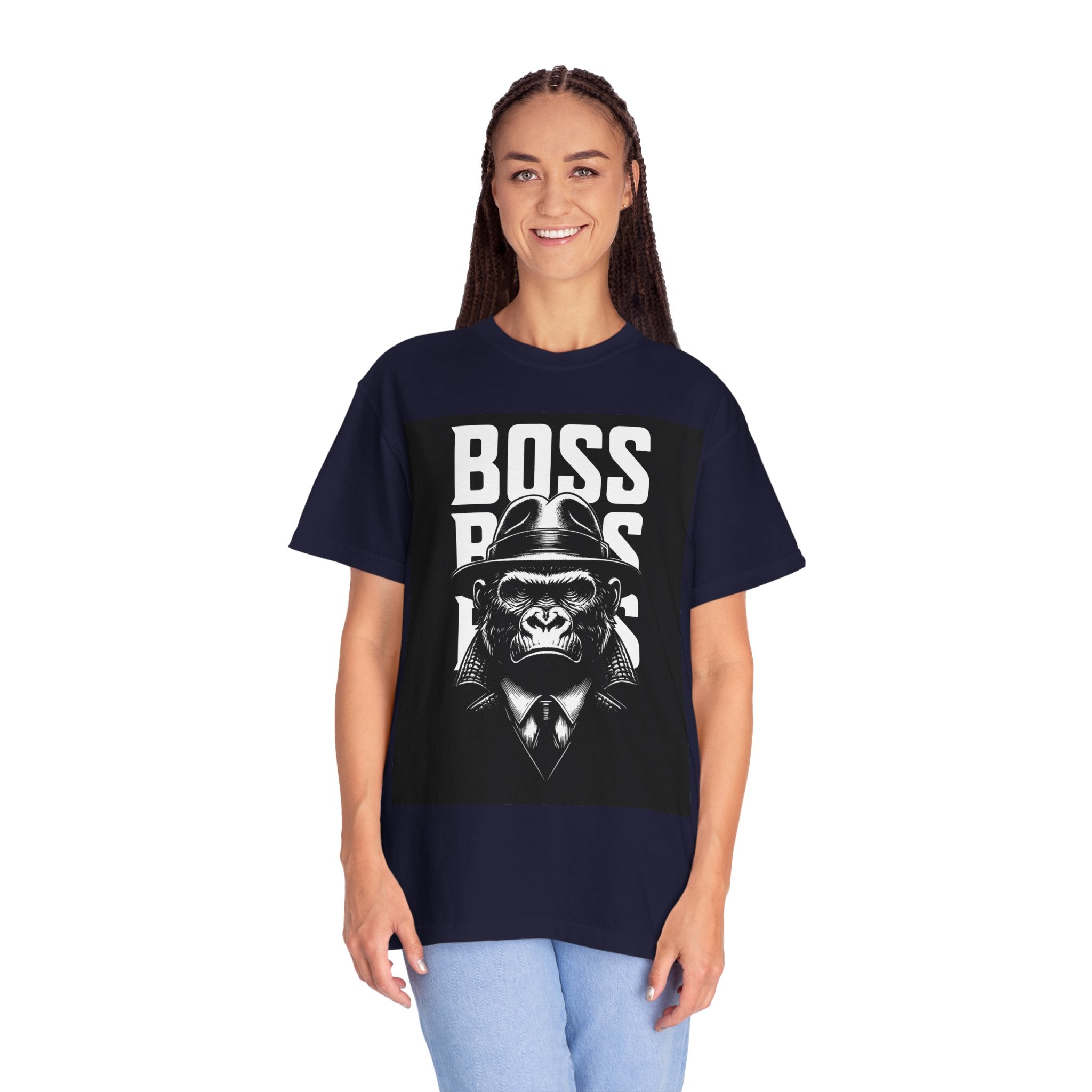 Boss Ape T-Shirt — Graphic "BOSS" Monkey Suit Tee