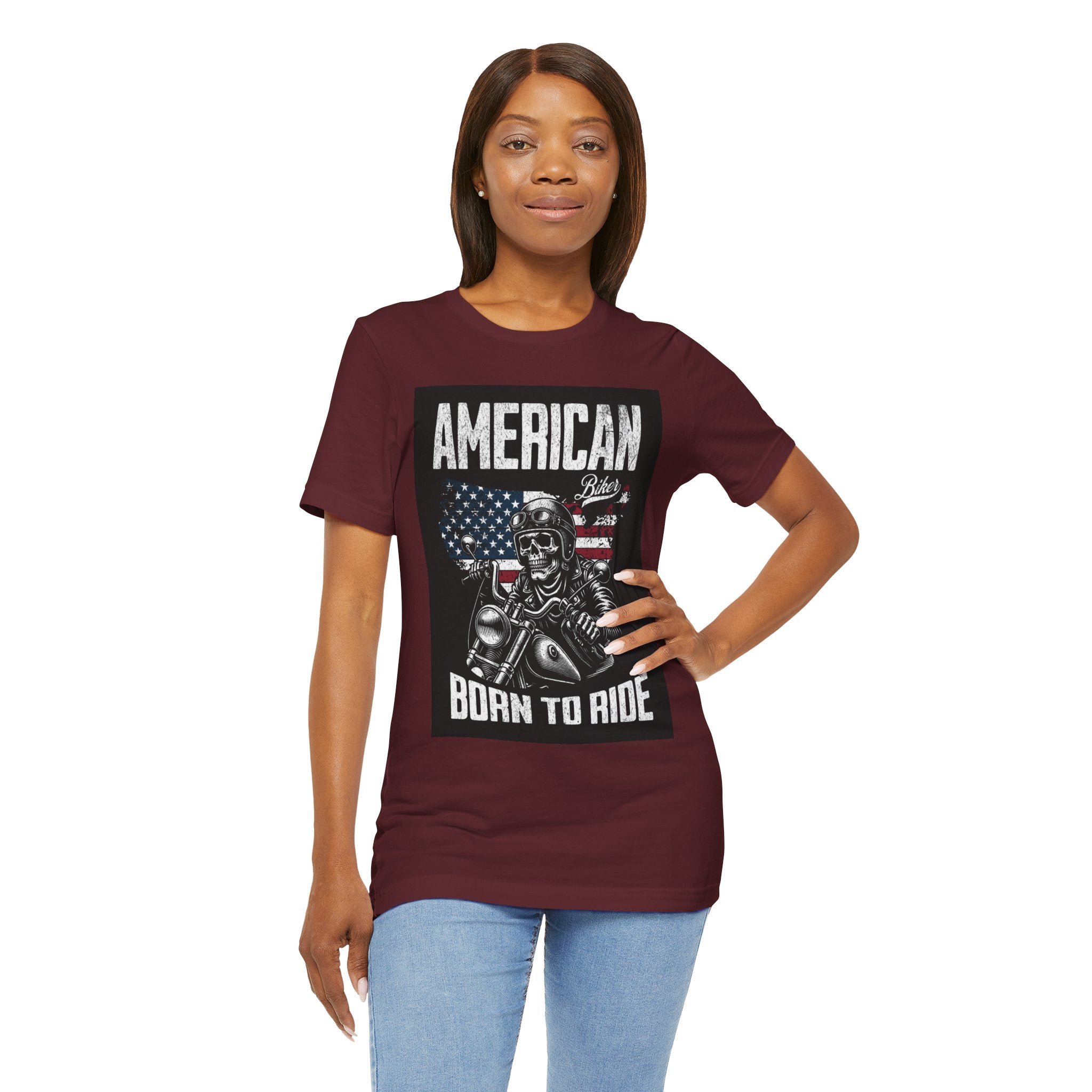 Born to Ride American Biker T-Shirt