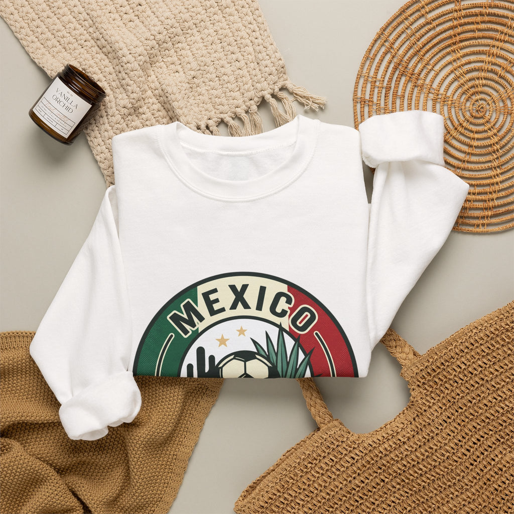 Mexico Futbol Game Day Sweatshirt | Mexico Soccer Pride, National Colors