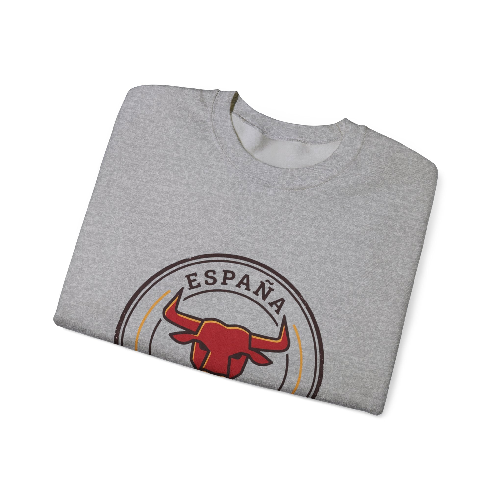 España Bull Crest Crewneck Sweatshirt | Spain Soccer Pride, Match Day