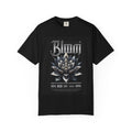 Metal Lotus Graphic T-Shirt — "Bloom" Gothic Band Poster Tee