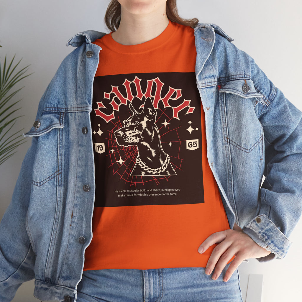 Vintage Gothic Cat Tee — 'Witchery' Retro Occult Graphic T-Shirt