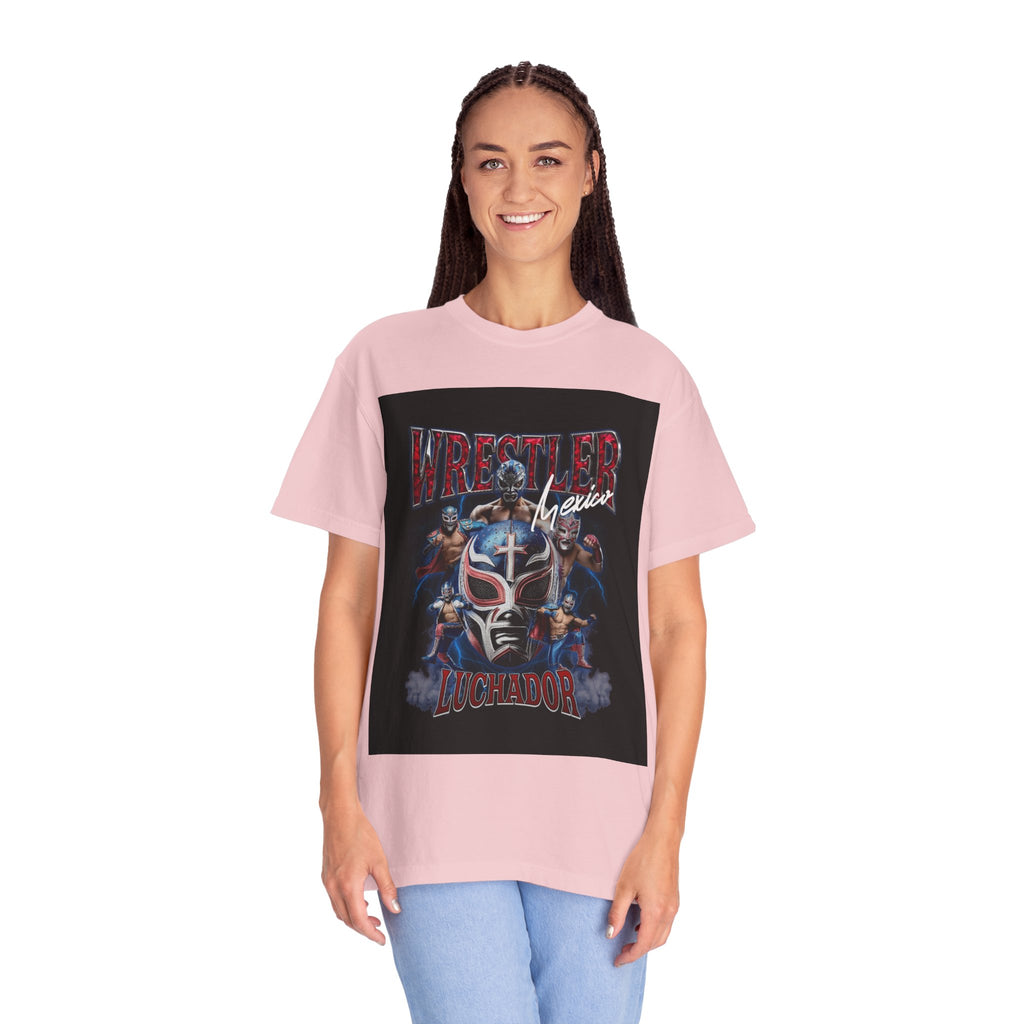 Wrestler Luchador Graphic T-Shirt — Mexican Masked Wrestling Tee