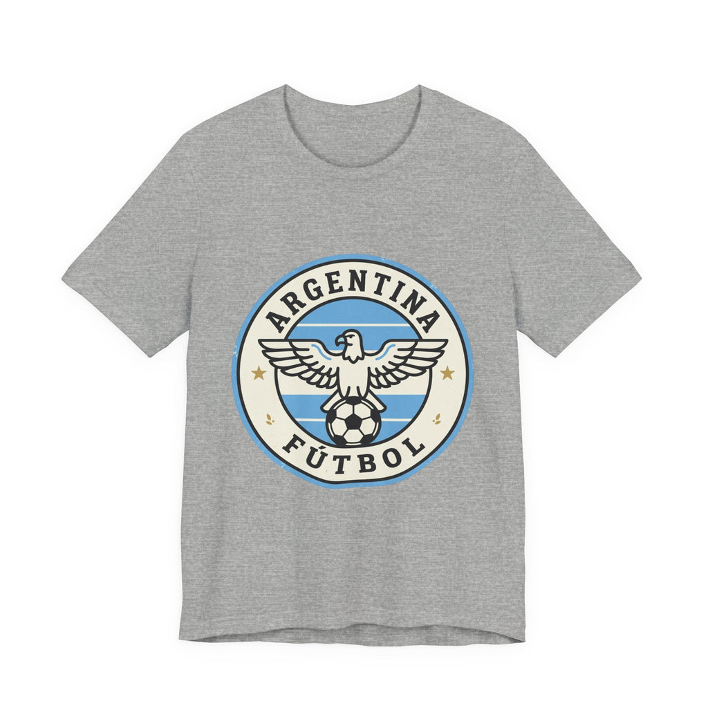 Argentina Fútbol Tee | Soccer Crest, National Colors