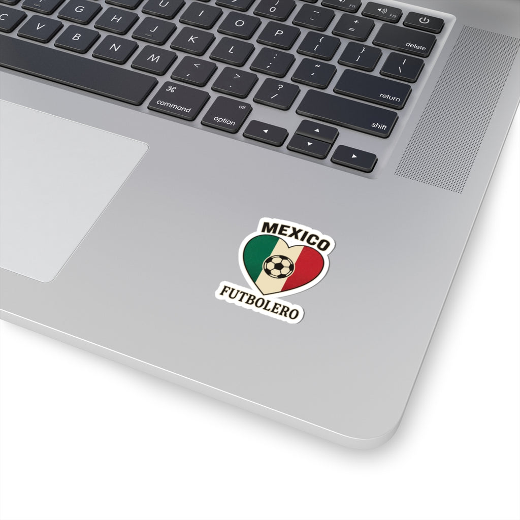 Mexico Futbolero Heart Sticker | Soccer Pride, Mexican Flag Colors