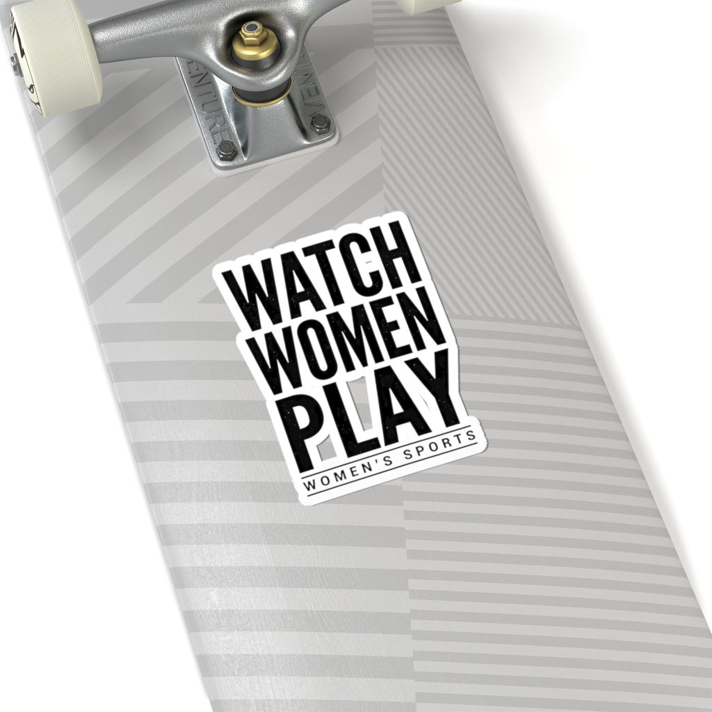 Watch Women Play Sticker | Women's Sports Fandom, Support Women Athletes