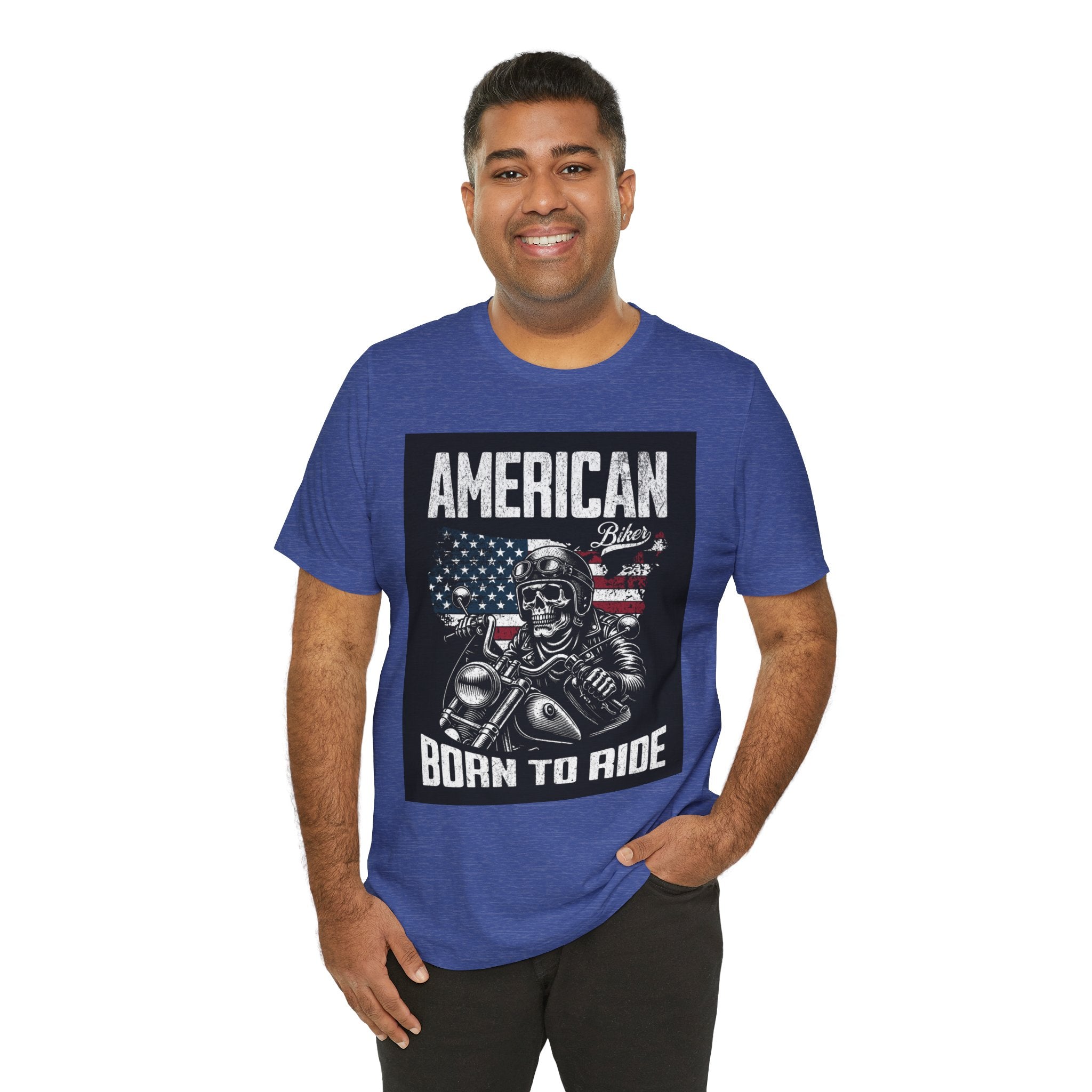Born to Ride American Biker T-Shirt