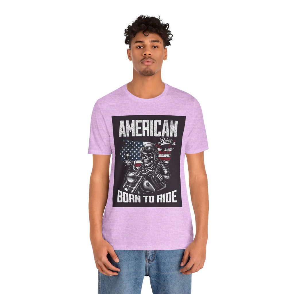 Born to Ride American Biker T-Shirt