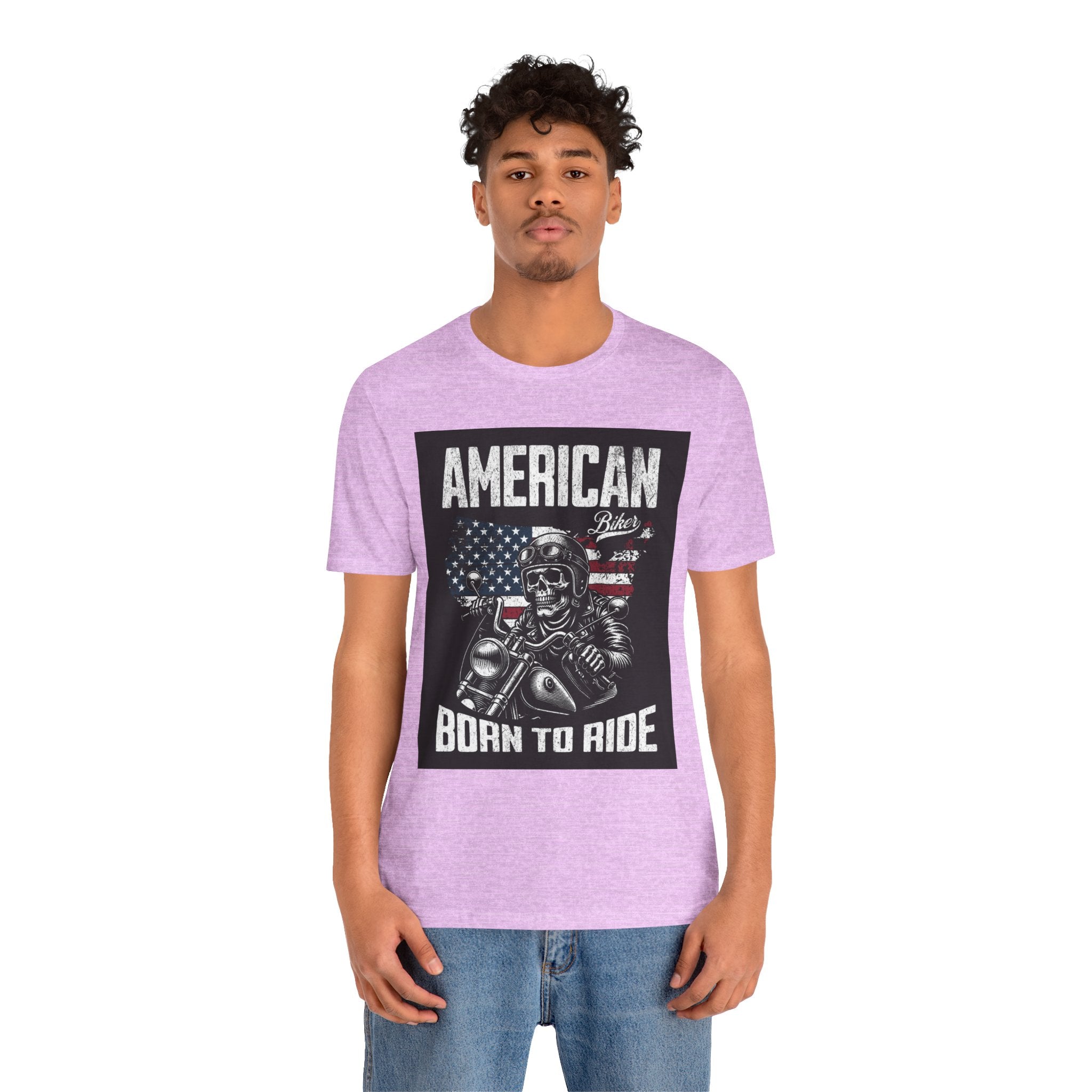 Born to Ride American Biker T-Shirt