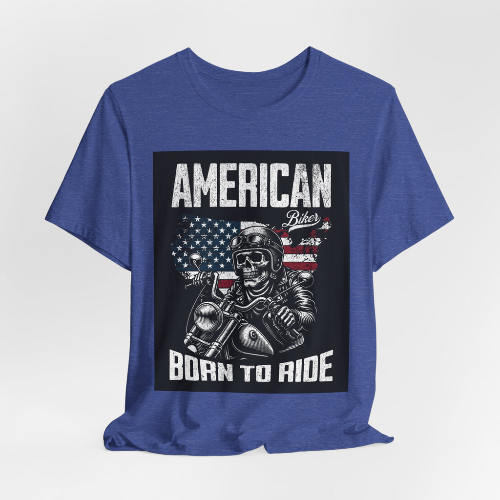 Born to Ride American Biker T-Shirt