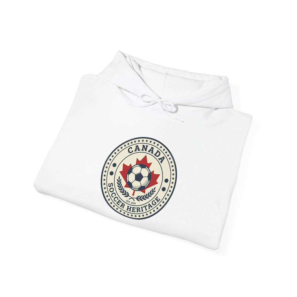 Canada Soccer Crest Hoodie | 2026 Host Country Pride, Retro Athletic