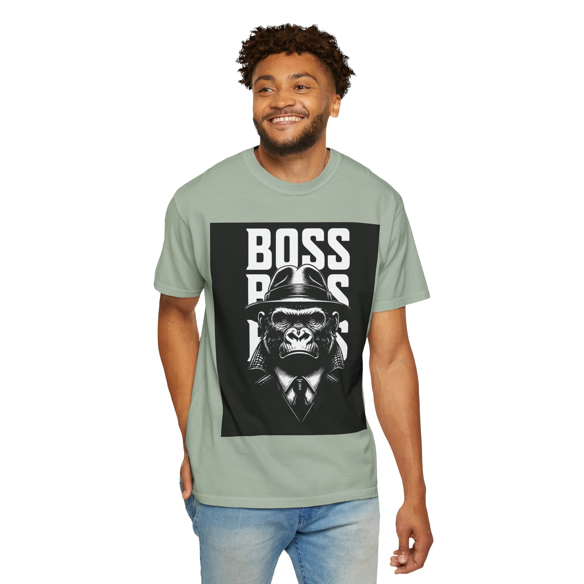 Boss Ape T-Shirt — Graphic "BOSS" Monkey Suit Tee